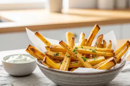 Oven-Baked Parsnip Fries