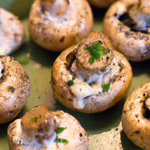Savory Stuffed ‍Mushrooms: Cream Cheese &⁢ Herb Delight
