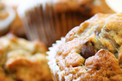 Deliciously Easy Gluten-Free Banana Chocolate Chip Muffins