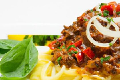 Spaghetti Bolognese Reinvented: Delight in Rice Pasta Flair