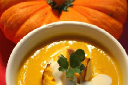 Velvety Pumpkin Soup with Coconut Milk: A Creamy Delight