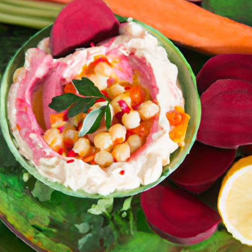 Beet Hummus Boost: A Vibrant Twist on a Classic Dip
