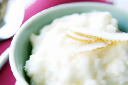 Creamy Vanilla Rice Pudding: A Timeless Comfort Dessert