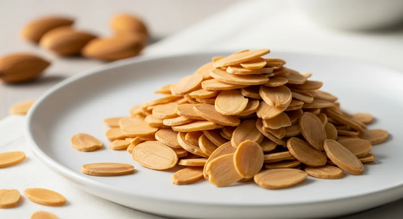 A Handful of Sliced Almonds