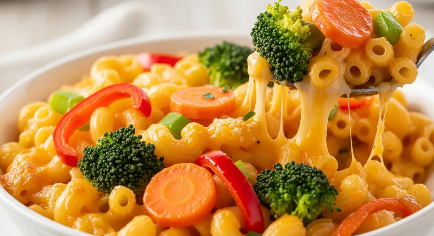 Cheesy Mac & Veggie Magic