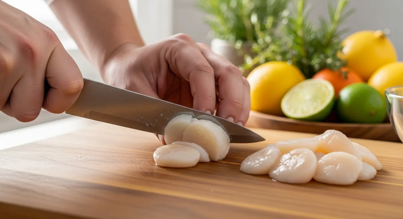 Citrus Scallop Carpaccio
