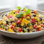 Colorful Quinoa Salad with Corn & Black Beans
