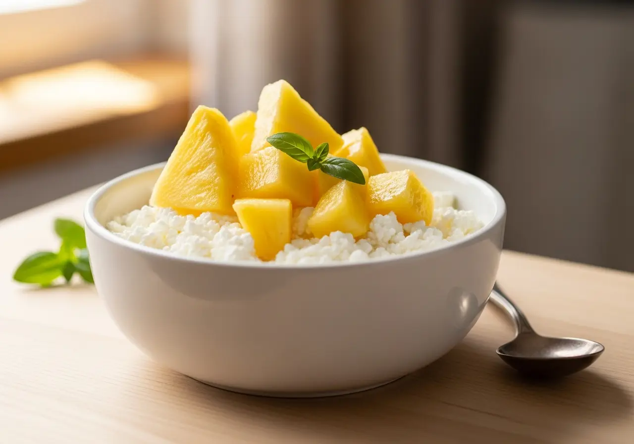 Cottage Cheese & Pineapple