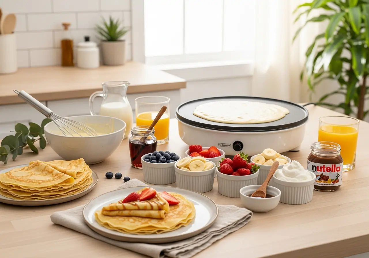 Create Your Own DIY Crepe Station