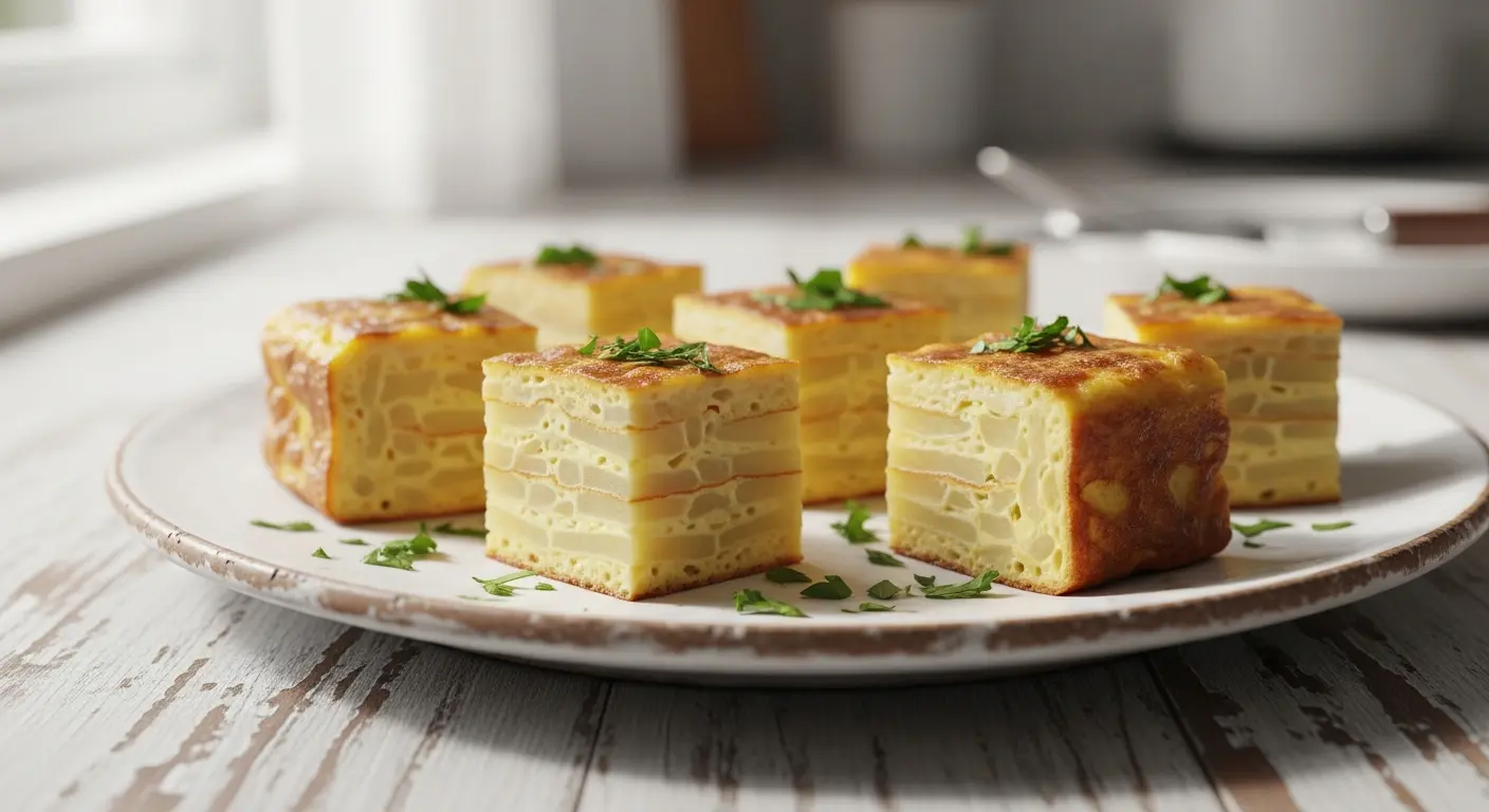 Cubed Spanish Tortilla