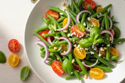 Green Bean and Tomato Salad