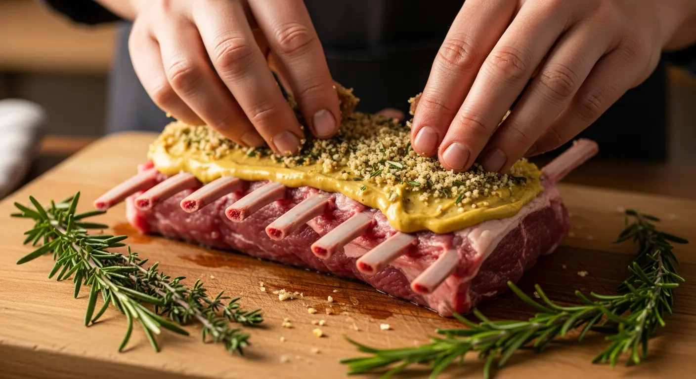 Herb-Crusted Rack of Lamb