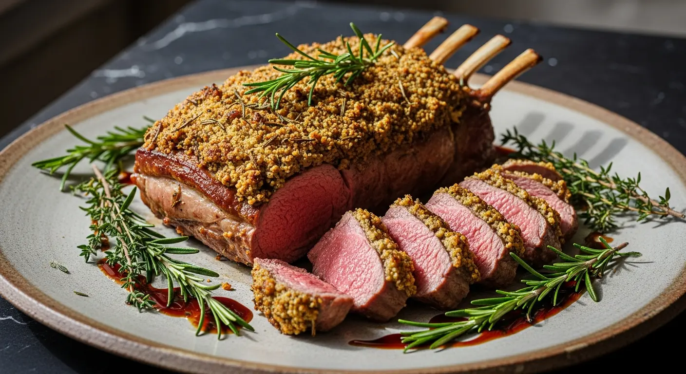 Herb-Crusted Rack of Lamb