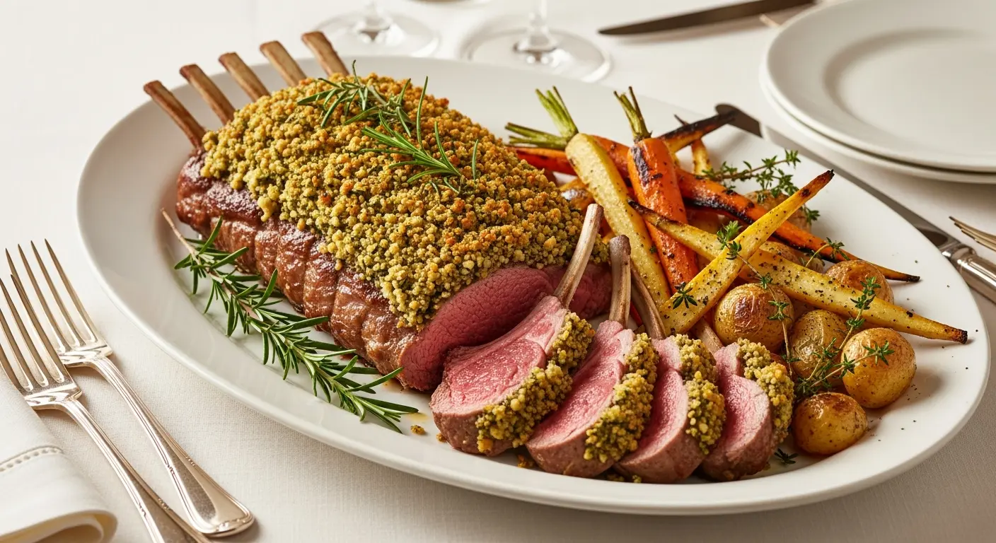 Herb-Crusted Rack of Lamb