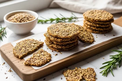 Homemade Seed Crackers
