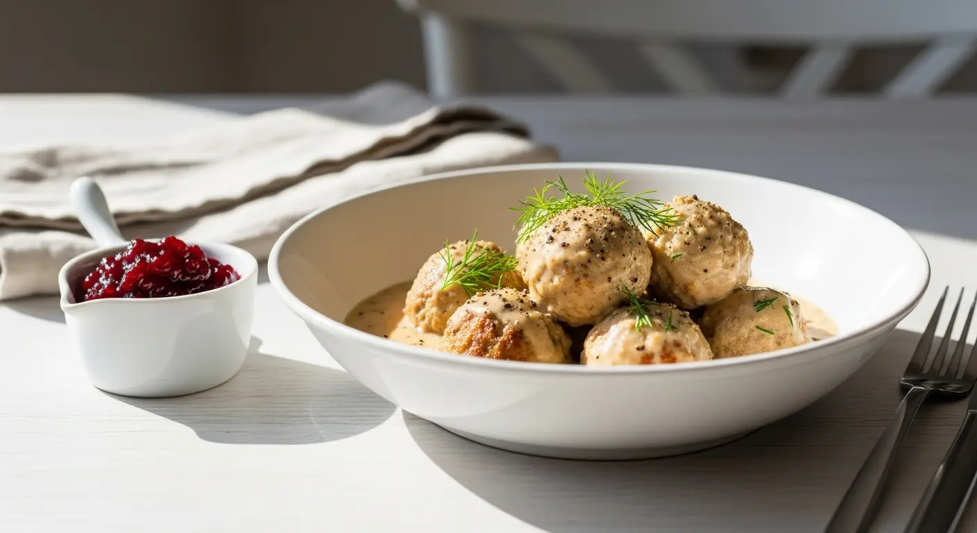 Keto Swedish Chicken Meatballs