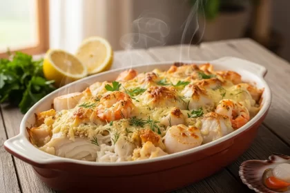 Mastering Fish and Seafood Gratin