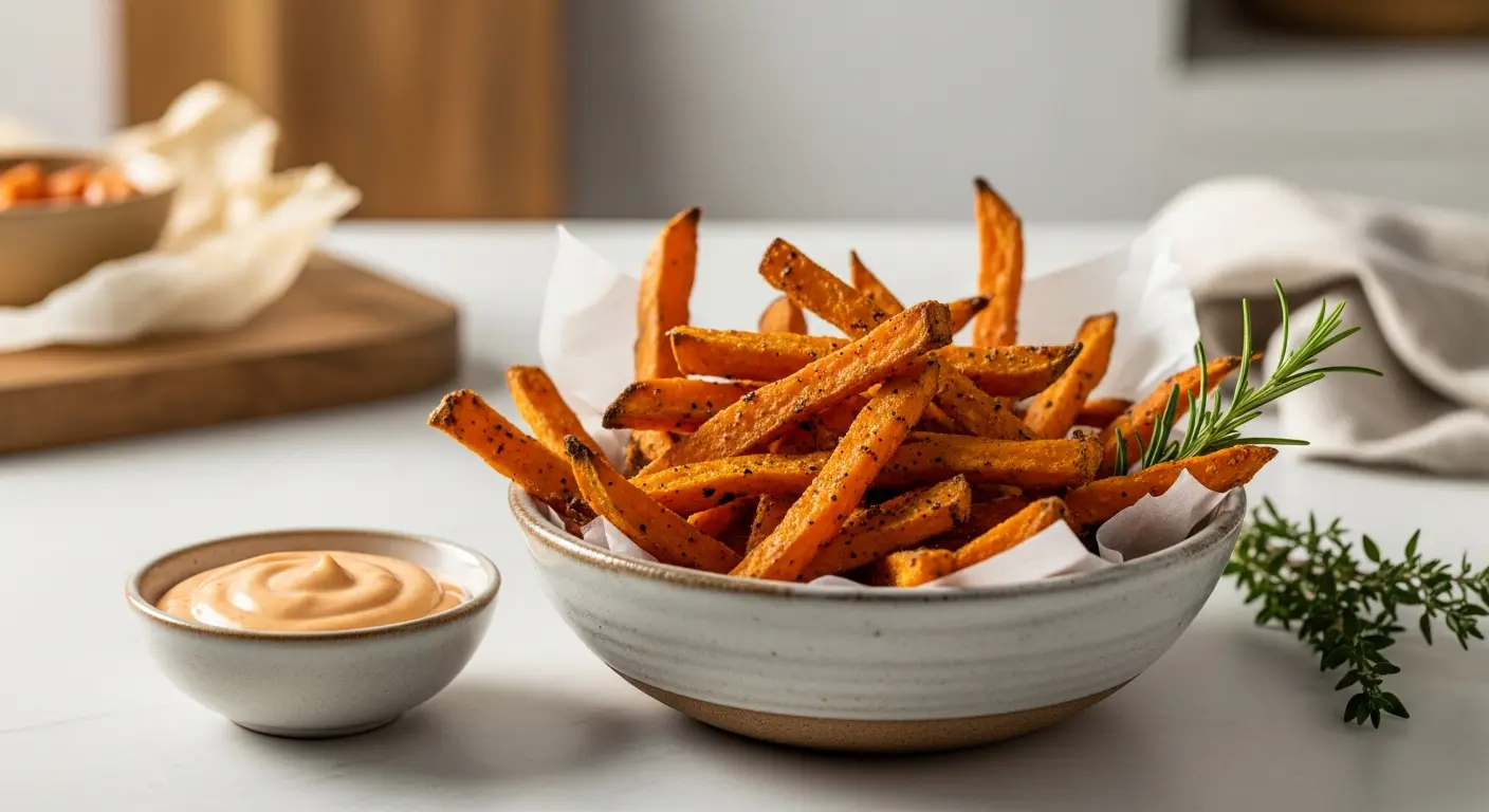 Oven-Baked Sweet Potato Fries