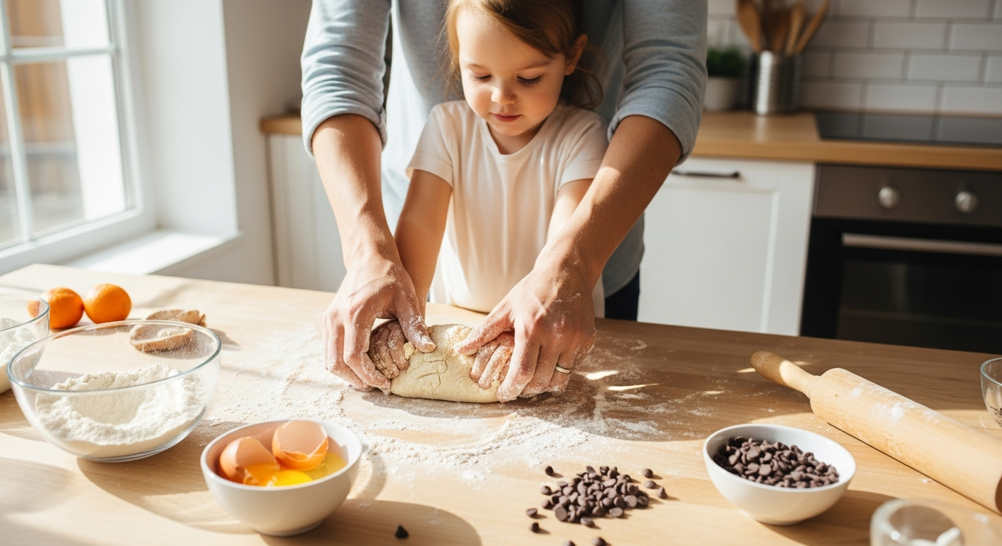 Parent-Child Cooking Moments