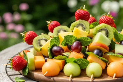 The Art of Seasonal Fruit Skewers
