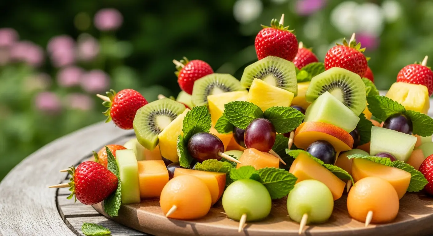 The Art of Seasonal Fruit Skewers