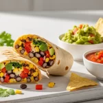 Southwest Bean & Corn Wrap