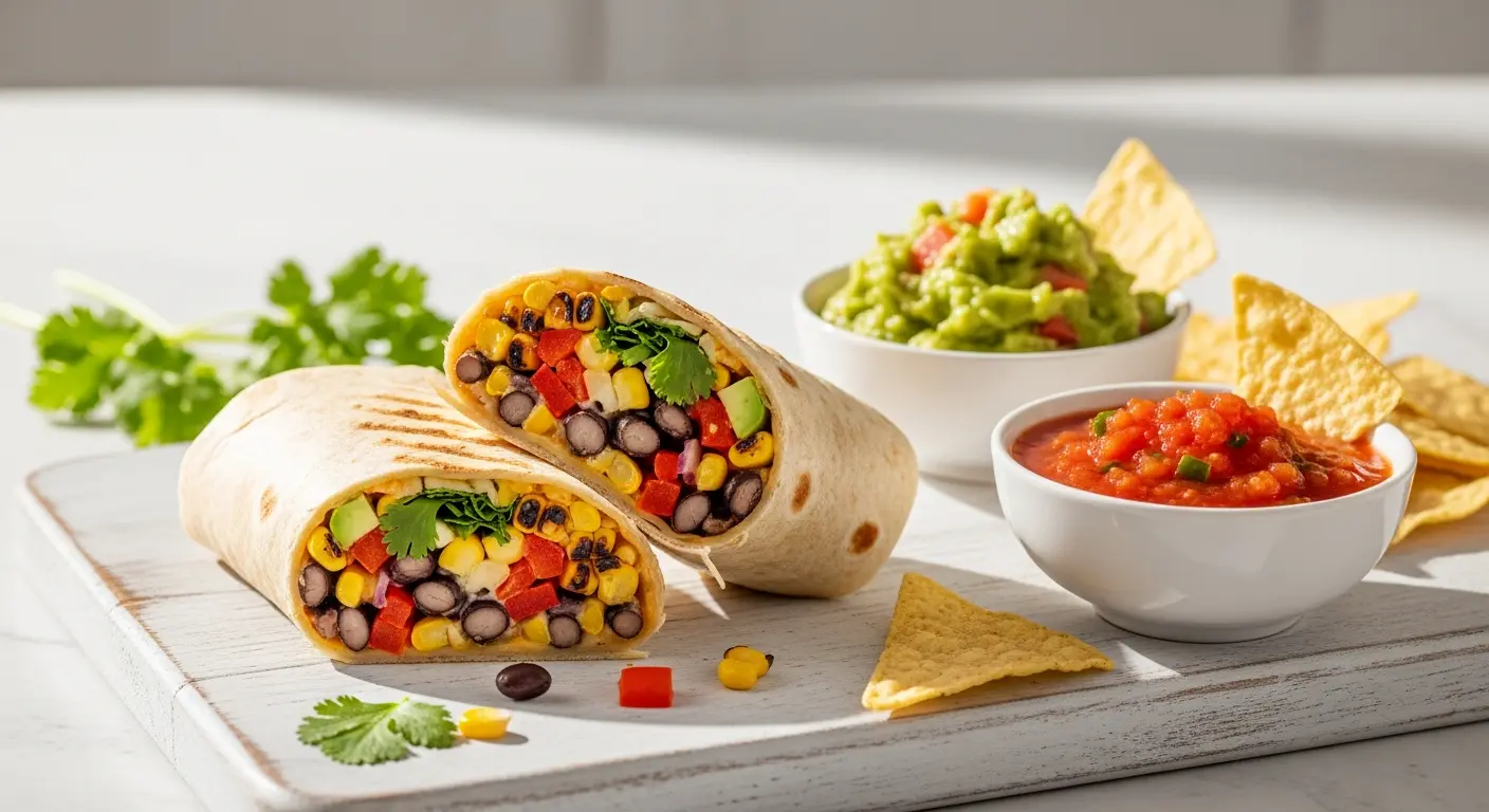 Southwest Bean & Corn Wrap
