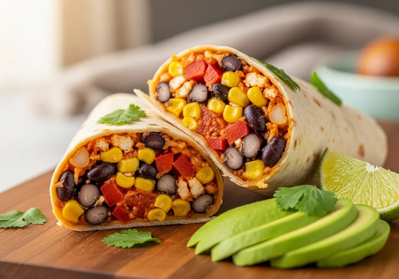 Southwest Bean & Corn Wrap