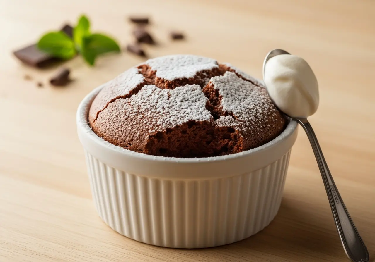 The Art of Chocolate Soufflé