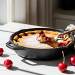 Vegan Cherry Clafoutis