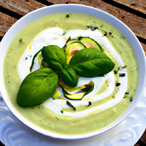 Refreshing Zucchini Mint Soup: A Cool Twist on Comfort Food