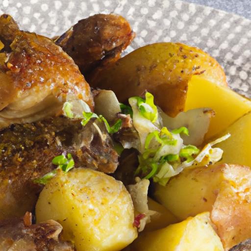 One-Pan Garlic Chicken & Potatoes: A Flavorful Guide