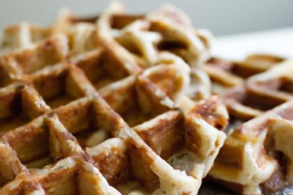Fluffy Almond Flour Waffles: A Nutty Twist on Breakfast