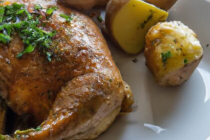 One-Pan Garlic Chicken & Potatoes: A Flavorful Guide