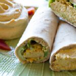 Wholesome Vegan Protein Wraps with Creamy Hummus Twist