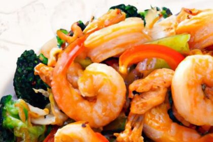 Savor the Flavor: Shrimp and Crunchy Veggie Stir-Fry Delight