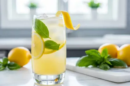 Lemon Basil Drink