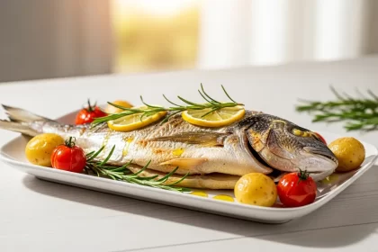 Oven-Baked Sea Bream