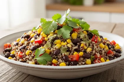 Quinoa Salad with Sweet Corn and Black Beans
