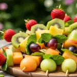The Art of Seasonal Fruit Skewers