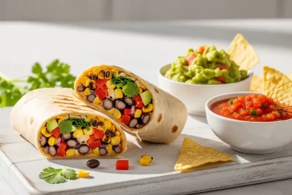 Southwest Bean & Corn Wrap