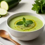 Zucchini Mint Soup