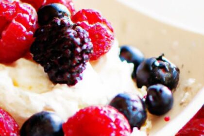 Berry Bliss: Enjoying Fat-Free Cottage Cheese Delights