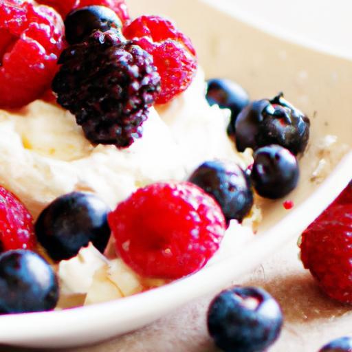Berry Bliss: Enjoying Fat-Free Cottage Cheese Delights