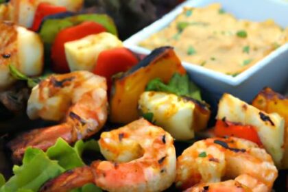 Savor the Flavor: Irresistible Garlic Shrimp Skewers Recipe