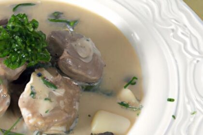 Classic Veal Blanquette Recipe: Wine-Free and Flavorful