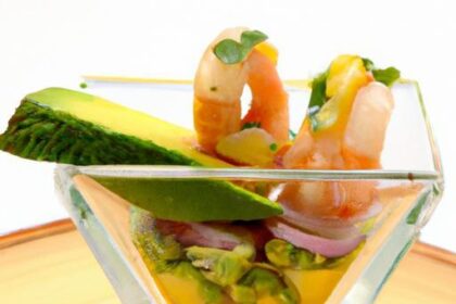 Fresh Layers of Flavor: Avocado Shrimp Mango Verrines