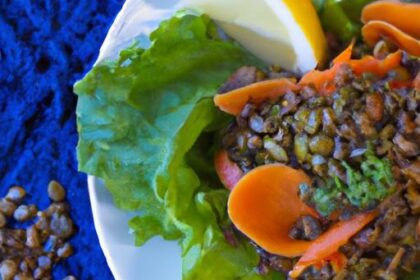 Bright & Nutritious: The Ultimate Green Lentil Carrot Salad