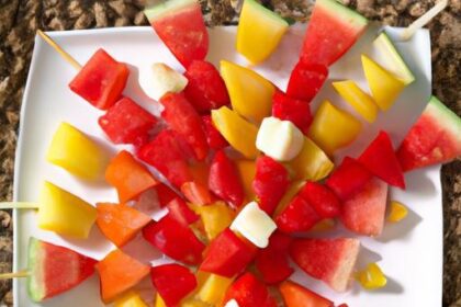 Refreshing Melon & Watermelon Skewers: A Juicy Summer Treat