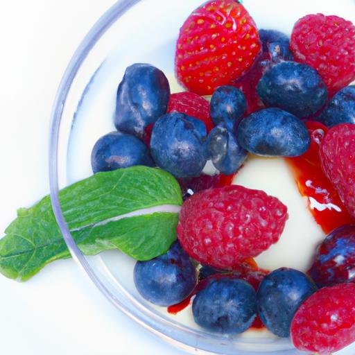 Indulgent Keto Panna Cotta with Fresh Berries Delight